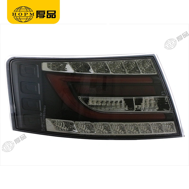 Taillight assembly Led lights Black background for 05-08 Audi A6L