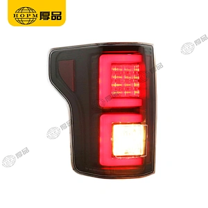 Taillight Assembly Led taillights Black background Red light for 15-17 Ford Raptor F150