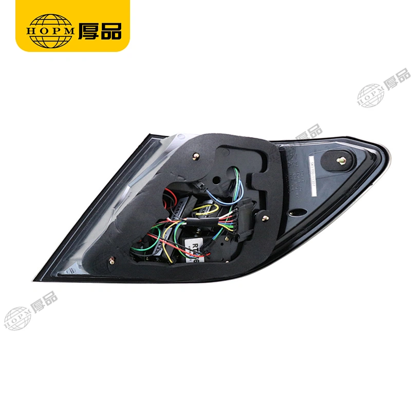 Taillight Assembly Full LED Light Black background Red light plate for 07-10 Mercedes-Benz C-Class W204