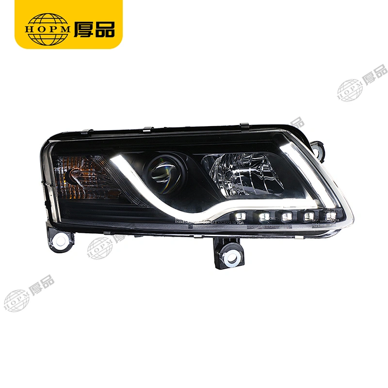 Headlight Assembly Dual-light headlights fiber optic models for 05-08 09-12 Audi A6L