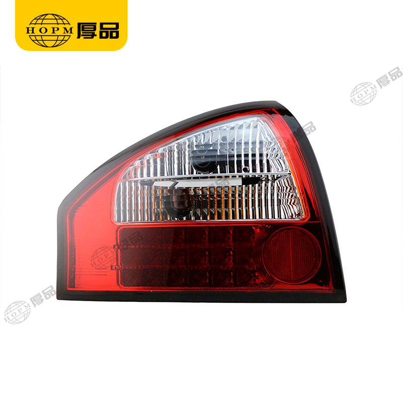 Taillight assembly Led lights Red background for 01-04 Audi A6