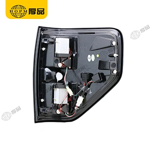 Taillight Assembly Tuning Light Modified LED Tail Light Blackened Yellow Turn signal For F150 Raptor 08-14