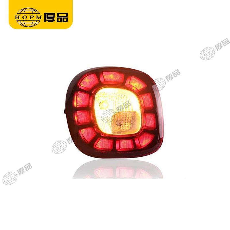 Taillight assembly modified high-profile jelly taillight LED driving light brake for 15-19 Mercedes-Benz smart