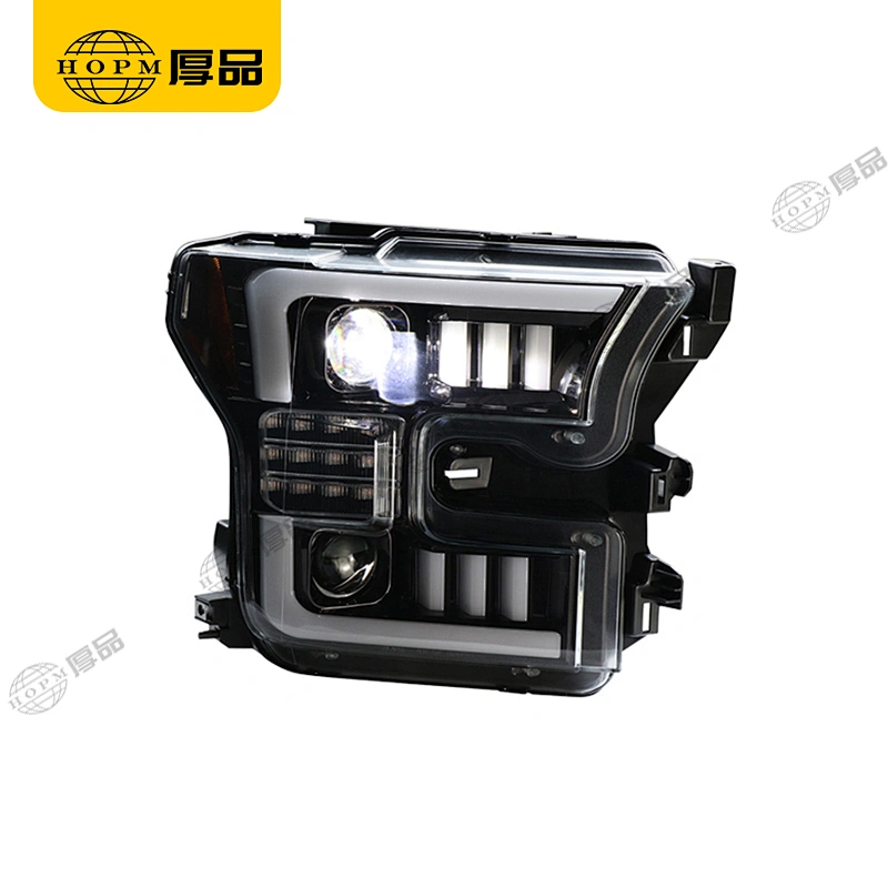 Headlight Assembly Tuning Light Modified LED Light Horse Racing Original Car LED Version For Ra-ptor F150 15-17