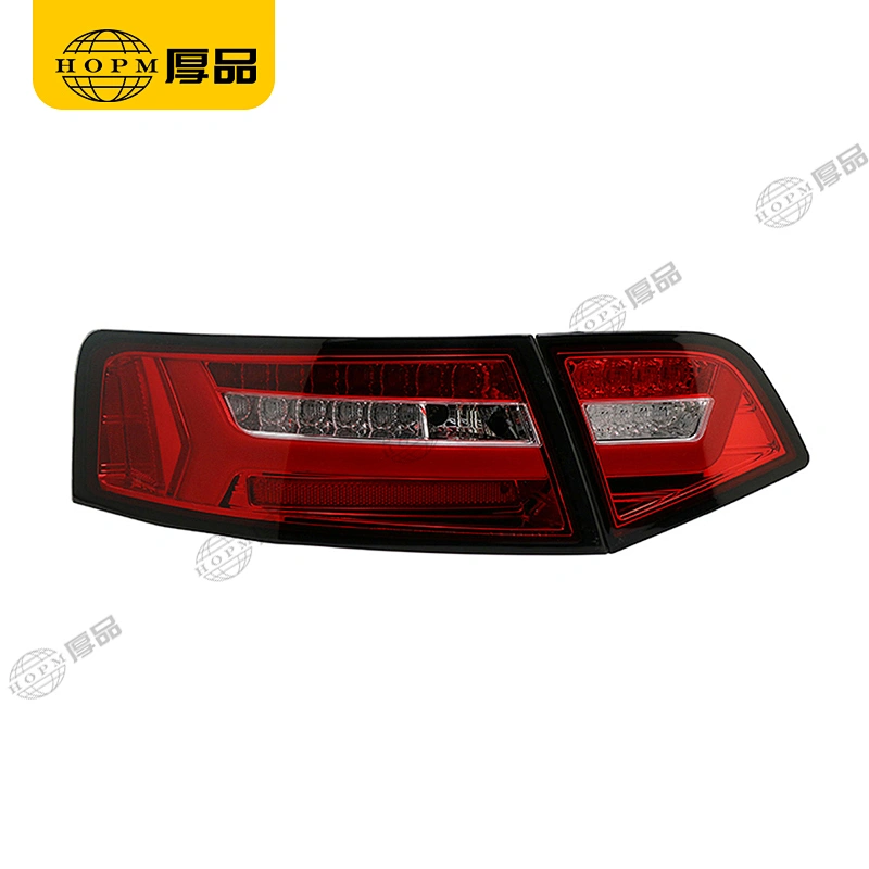 Taillight assembly Led lights Red background for 09-12 Audi A6L