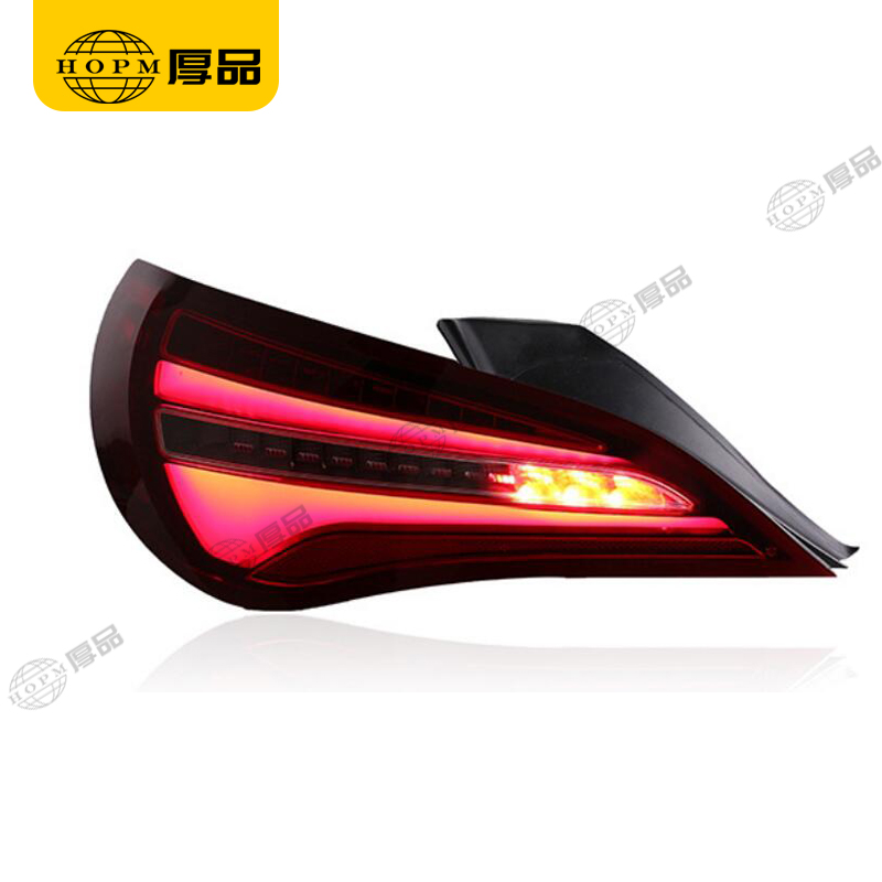 Taillight assembly modified low elevation with LED driving lights for 13-19 Mercedes-Benz CLA W117