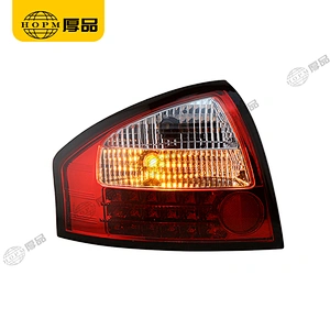 Taillight assembly Led lights Red background for 01-04 Audi A6