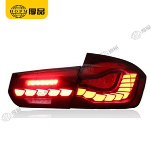Modified LED tail light assembly driving water steering tail light for 12-18 BMW 3 series CF F30F35