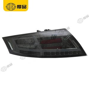 Taillight Assembly Led taillights Smoked-Black background Turning light Running light  for 06-13 Audi TT
