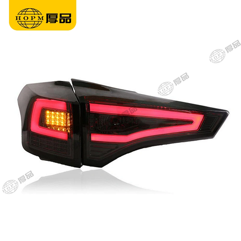 Retrofit LED tail light assembly light guide driving light LED turn signal brake light for 13-15 Toyota RAV4