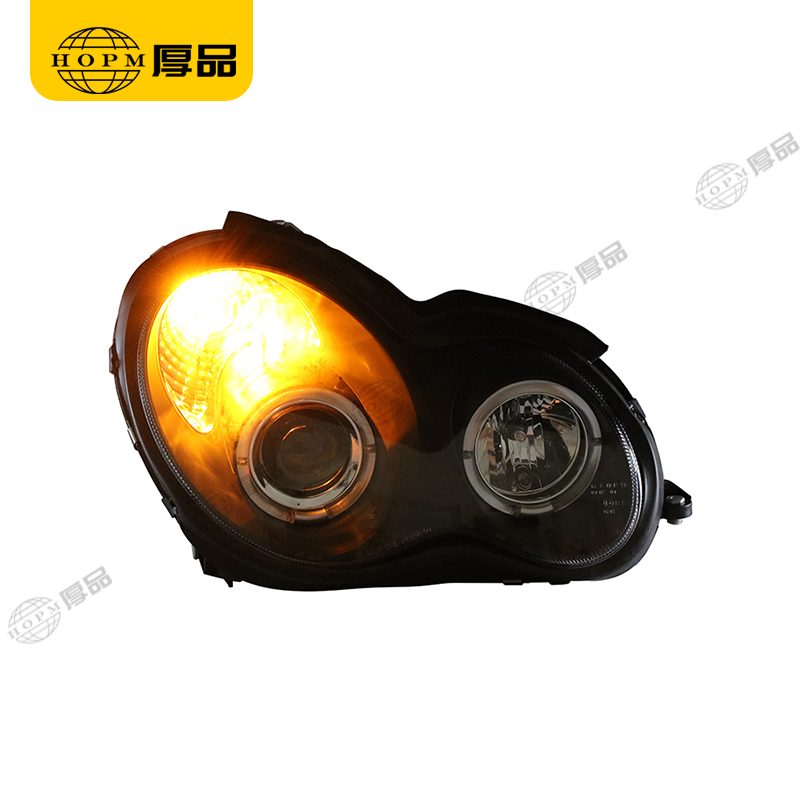Headlight Assembly Tuning Light Modified Single Beam Light For C Class W203 00-07