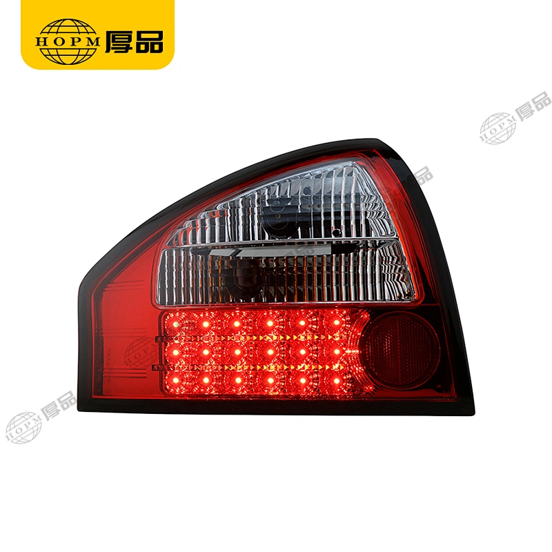 Taillight assembly Led lights Red background for 01-04 Audi A6