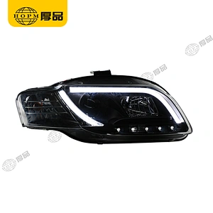Headlight Assembly Dual-light headlight fiber type for 05-08 Audi A4B7
