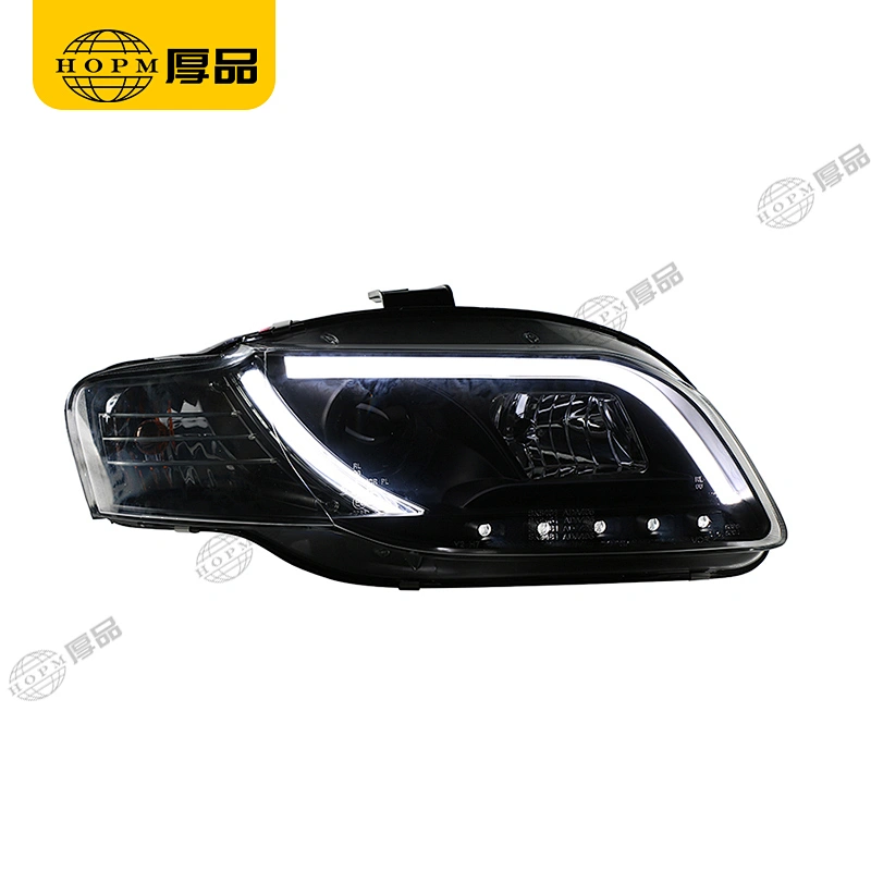 Headlight Assembly Dual-light headlight fiber type for 05-08 Audi A4B7