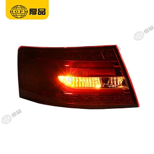 Taillight assembly Led lights Red background for 05-08 Audi A6L