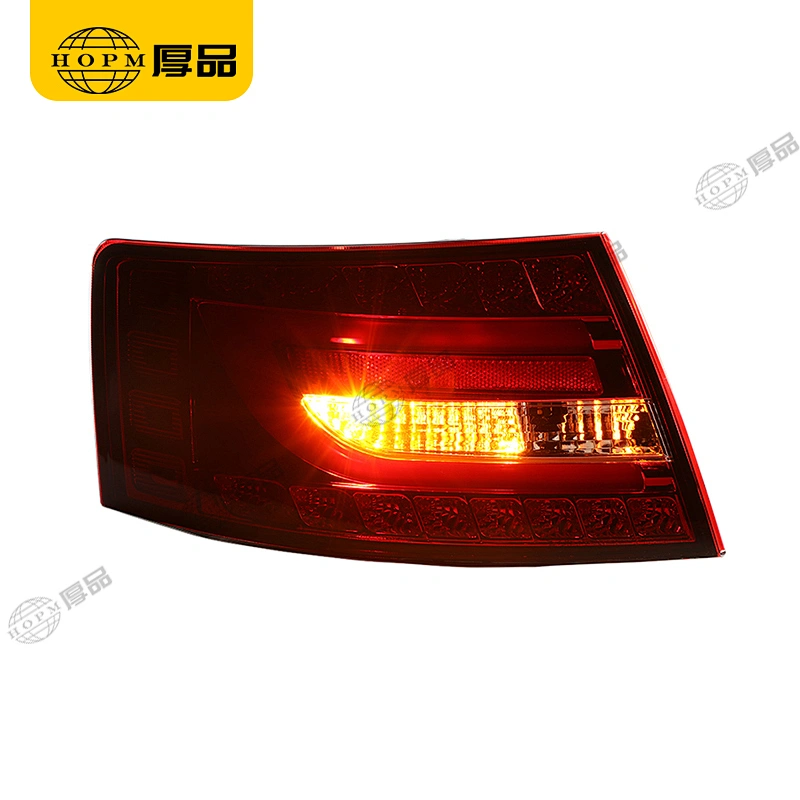 Taillight assembly Led lights Red background for 05-08 Audi A6L