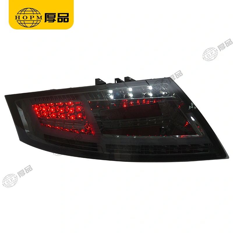 Taillight Assembly Led taillights Smoked-Black background Turning light Running light  for 06-13 Audi TT