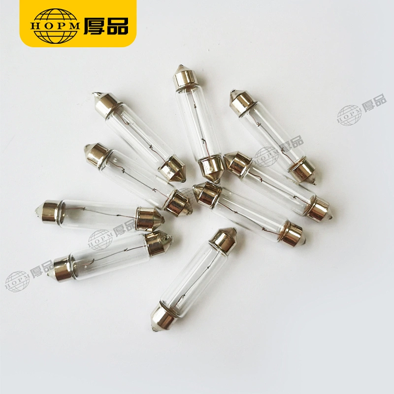 10X44MM 12V21W Led Double Sharp Auto Light Bulb