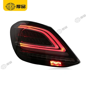 Modified LED driving lights rear taillights for Mercedes-Benz C-Class  W205 C180 C200 C260 C63