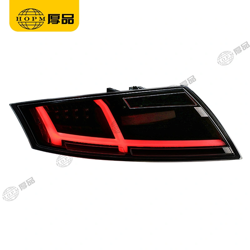 Taillight Assembly Led taillights Black background Turning light Running light  for 06-13 Audi TT
