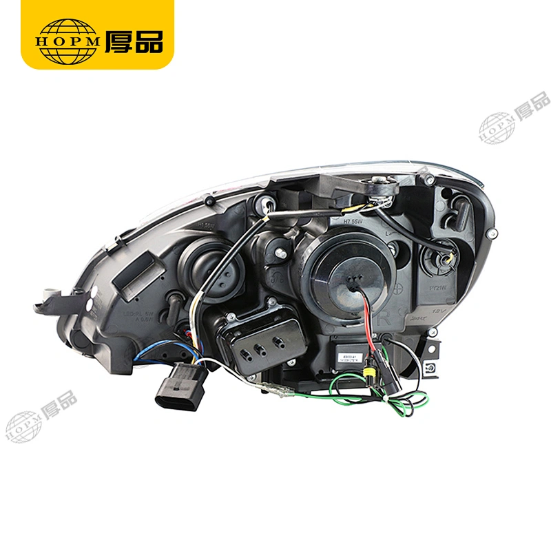 Headlight Assembly Tuning Light Modified Double Beam Light Original Car Halogen Version For C Class W204 07-10