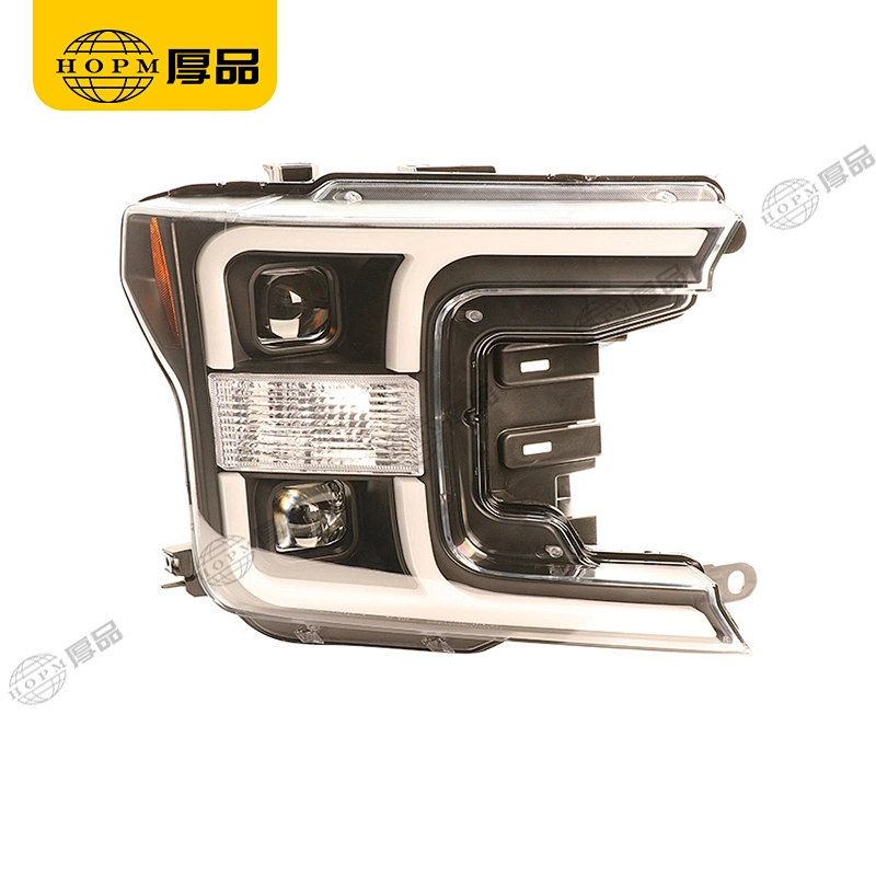 Headlight Assembly Tuning Light Modified Original Car Halogen Version For Ra-ptor F150 18- V1