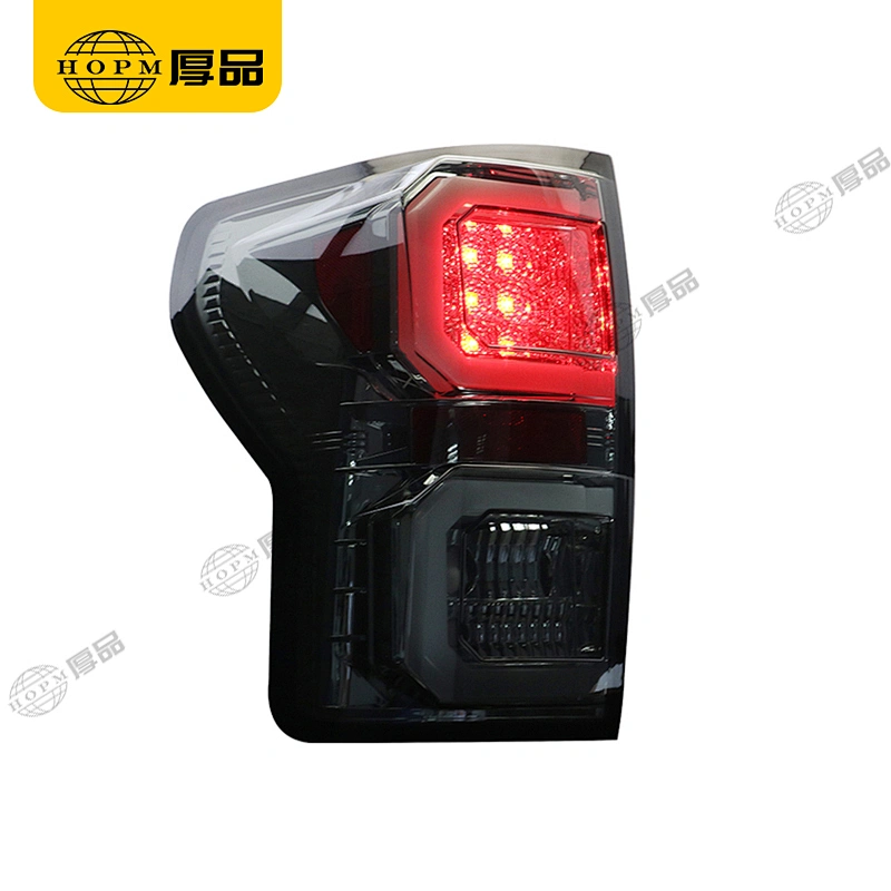 Taillight Assembly LED taillights Smoked-Black background for 07-13 V2 version Toyota Tundra