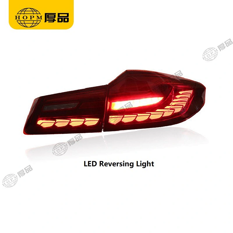 Taillight Assembly Tuning Light Modified LED Tail Light Dragon Scales Streamer Turn Signal Running Reverse For 5 Serie 18-20 G38