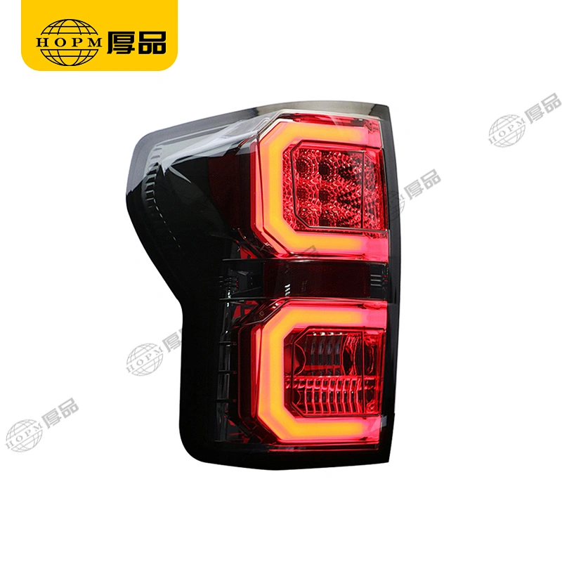 Taillight Assembly LED taillights Smoked-Black background for 07-13 V2 version Toyota Tundra