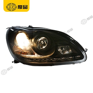 Headlight Assembly Tuning Light Modified Single Beam Light For S Class W220 99-01 02-05