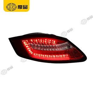 Taillight Assembly Tuning Light Modified LED Tail Light Red Background For Cayman 987 04-08