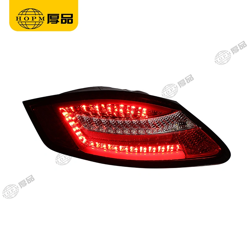 Taillight Assembly Tuning Light Modified LED Tail Light Red Background For Cayman 987 04-08
