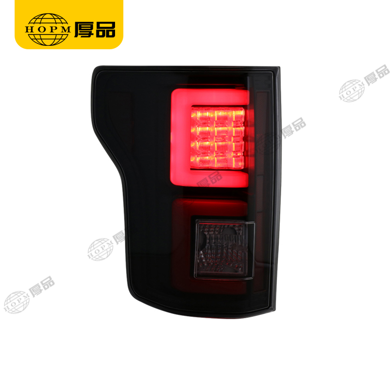 Taillight Assembly Led taillights Black background for 15-17 Ford Raptor F150