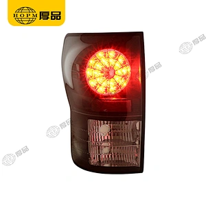 Taillight Assembly LED taillights Black background for 07-13 V1 version Toyota Tundra
