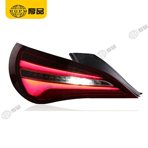 Taillight assembly modified low elevation with LED driving lights for 13-19 Mercedes-Benz CLA W117