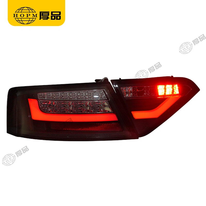 Taillight Assembly Led taillights Black background for Audi A5