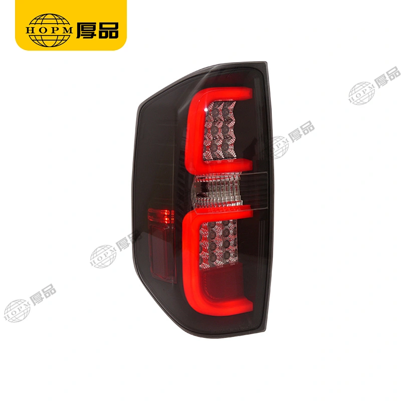 Taillight Assembly LED taillights Black background Red light for 2014 Toyota Tundra