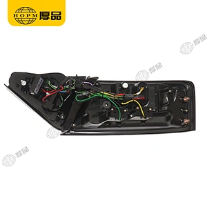Taillight Assembly Led taillights Black background for Audi A5