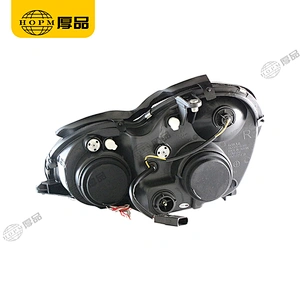 Headlight Assembly Tuning Light Modified Single Beam Light For C Class W203 00-07