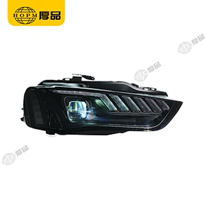 Headlight Assembly halogen version With the motor for 13-16 Audi A4L