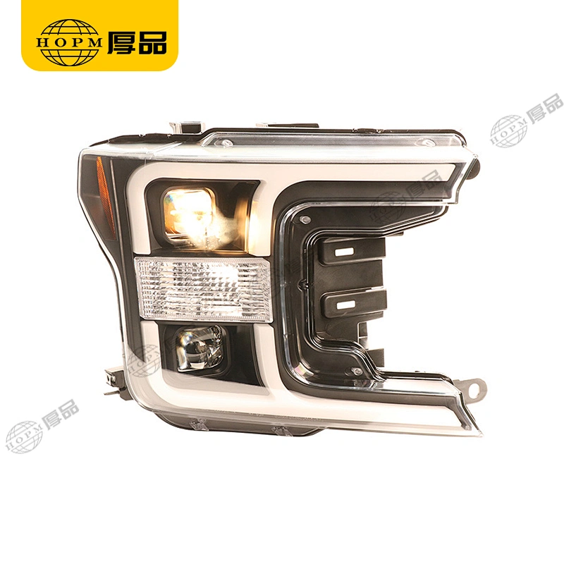 Headlight Assembly Tuning Light Modified Original Car Halogen Version For Ra-ptor F150 18- V1
