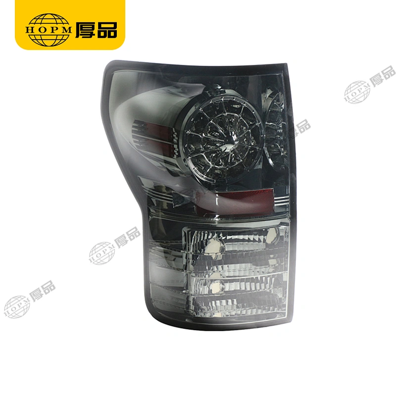 Taillight Assembly LED taillights Smoked-Black background for 07-13 V1 version Toyota Tundra
