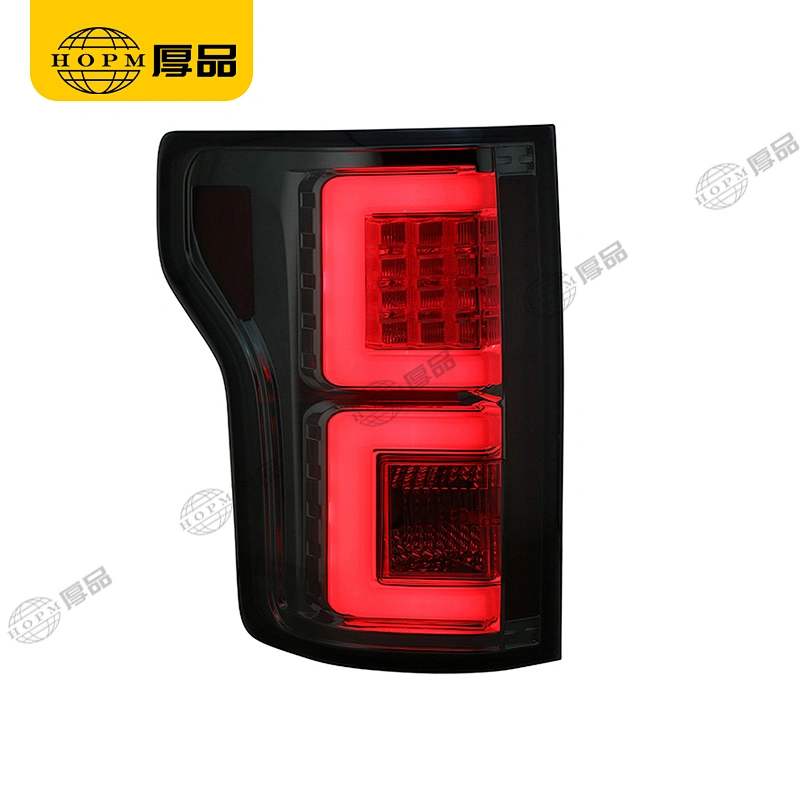Taillight Assembly Led taillights Smoked-Black background for 15-17 Ford Raptor F150