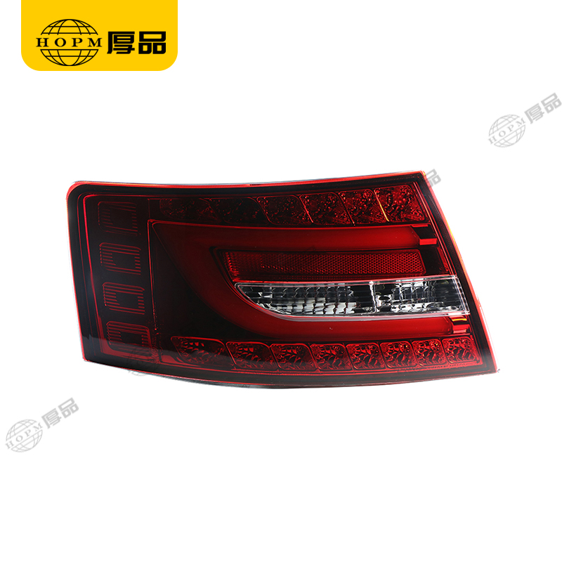 Taillight assembly Led lights Red background for 05-08 Audi A6L
