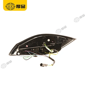 Taillight Assembly Tuning Light Modified LED Tail Light Transparent Black Background Turn Signal Horse Racing For 987.2 09-12