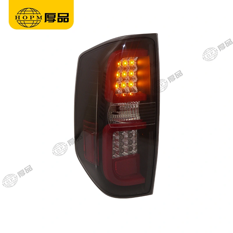 Taillight Assembly LED taillights Black background Red light for 2014 Toyota Tundra