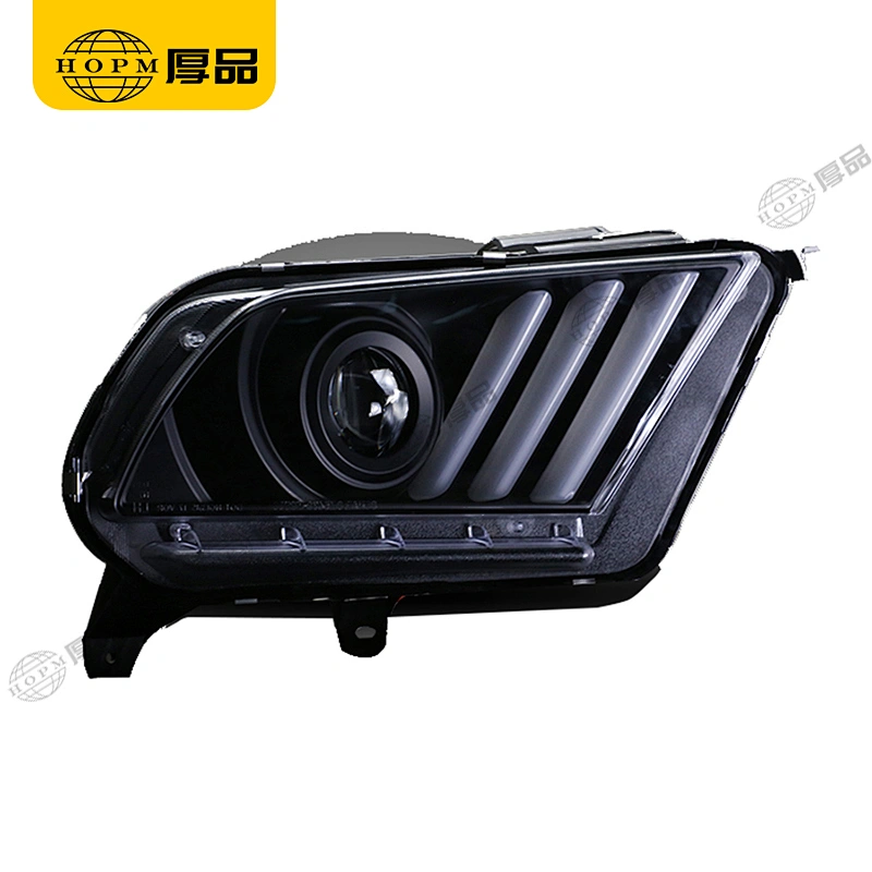 Headlight Assembly Tuning Light Modified Light Turn Signal Horse Racing For Mu-stang 10-14 V2