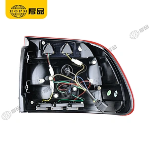 Taillight Assembly Tuning Light Modified LED Tail Light Red Background For Ca-yenne 03-07