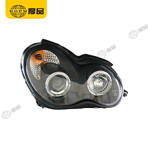 Headlight Assembly Tuning Light Modified Single Beam Light For C Class W203 00-07