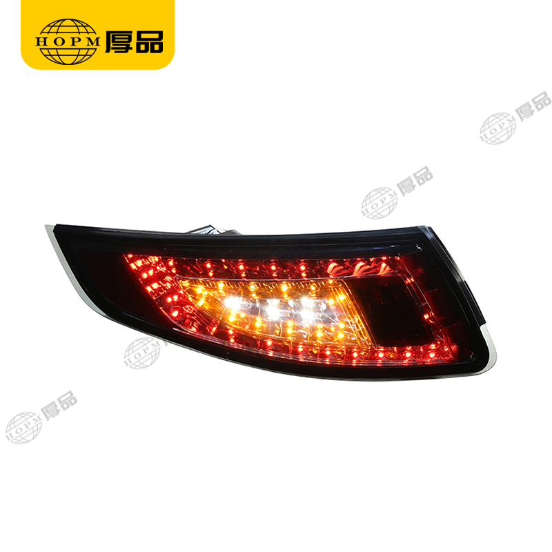 Taillight Assembly Tuning Light Modified LED Tail Light Blackened For 997 05-09